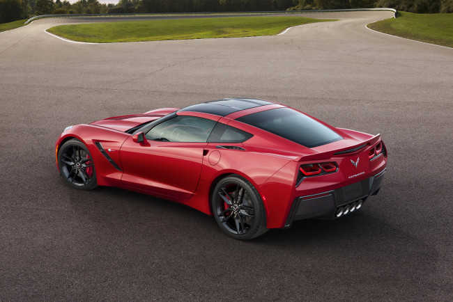 Обои картинки фото 2014, chevrolet, corvette, c7, stingray, автомобили