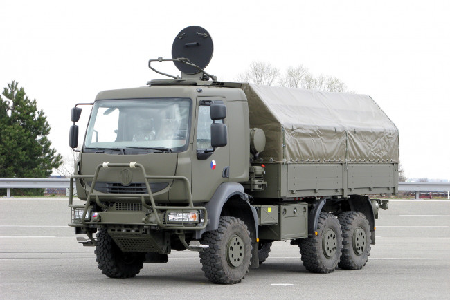 Обои картинки фото tatra, 810, автомобили, грузовые, Чехословакия, трамваи