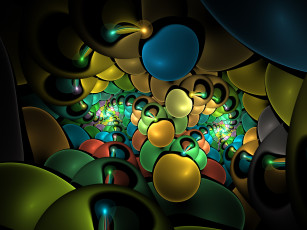 Картинка 3д+графика фракталы+ fractal узор цвета фон