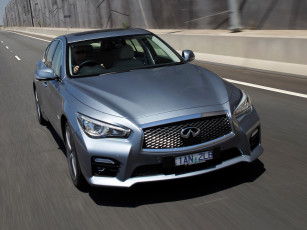 Картинка автомобили infiniti q50s hybrid au-spec v37 2014г темный