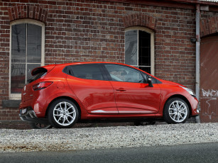Картинка автомобили renault clio r s 200 au-spec красный