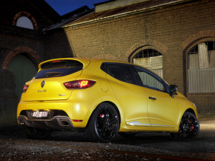 Картинка автомобили renault clio r s 200 au-spec желты