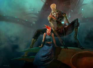 Картинка фэнтези красавицы+и+чудовища монстр чудовище существо девушка