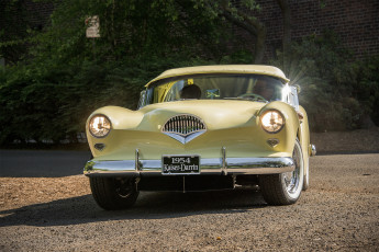 обоя kaiser-darrin, автомобили, kaizer, автопробег, выставка, автошоу