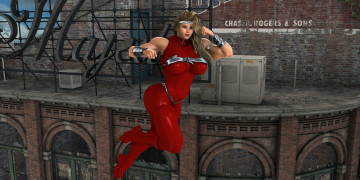 Картинка 3д+графика фантазия+ fantasy супермен полет