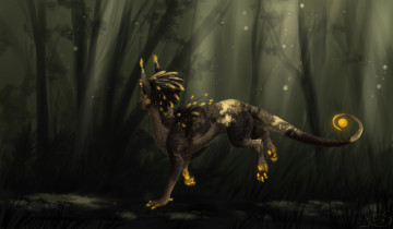 Картинка рисованные животные +сказочные +мифические существо