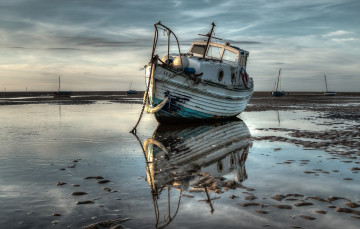 Картинка корабли баркасы+ +буксиры баркас отлив