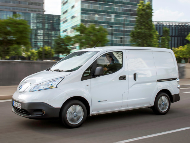 Обои картинки фото автомобили, nissan, datsun, e-nv200, van, 2014г, светлый
