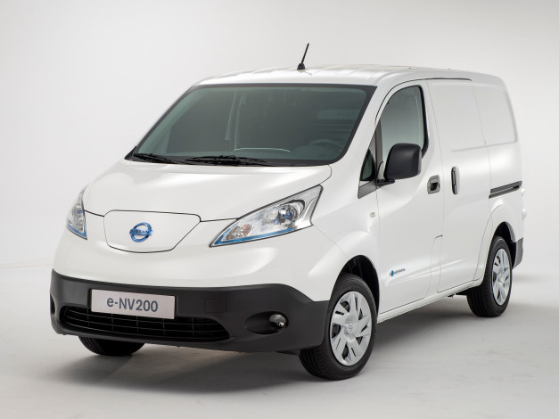 Обои картинки фото автомобили, nissan, datsun, e-nv200, van, 2014г, светлый