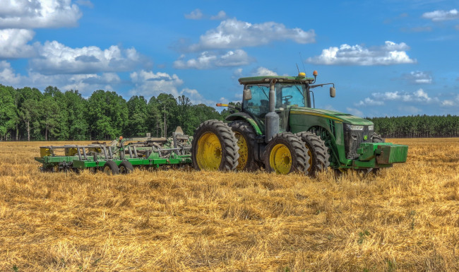 Обои картинки фото john deere 8360r, техника, тракторы, фирма, джон, дир, сша