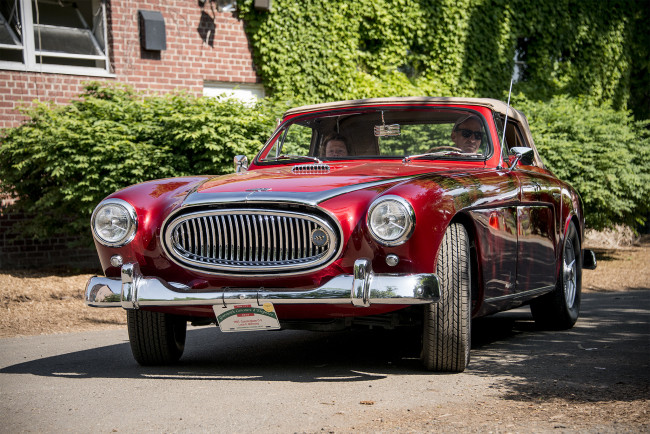 Обои картинки фото cunningham c3 cabrio, автомобили, выставки и уличные фото, автопробег, выставка, автошоу