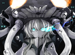 Картинка аниме kantai+collection kareha kr kantai collection девушка wo-class aircraft carrier арт