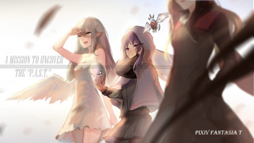 Картинка аниме pixiv+fantasia pixiv fantasia sishenfan арт девушки эльфы