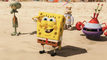 Картинка кино+фильмы the+spongebob+movie +sponge+out+of+water фон персонаж