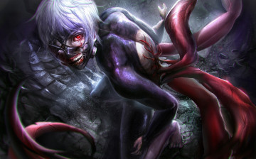 Картинка аниме tokyo+ghoul tokyo ghoul токийский гуль kaneki ken