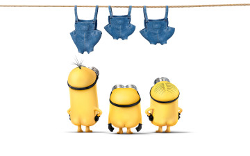 обоя мультфильмы, minions, миньоны, 2015