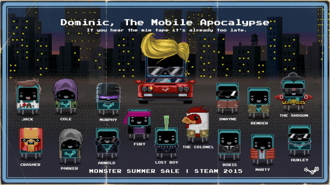 Обои картинки фото monster summer sale, видео игры, ~~~другое~~~, монстры, steam, dominic