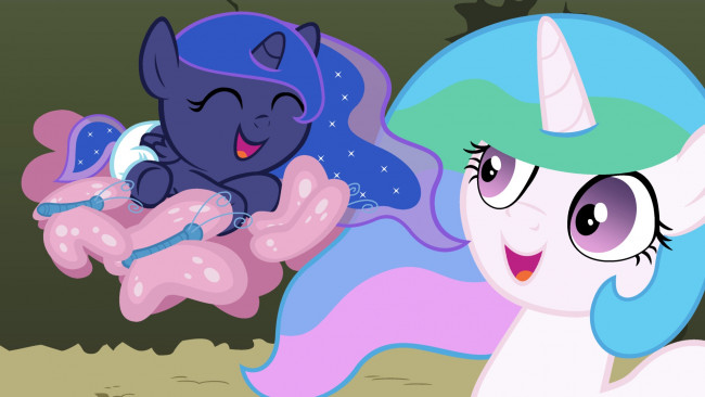 Обои картинки фото мультфильмы, my little pony, пони, фон