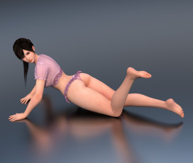 Картинка 3д+графика аниме+ anime фон взгляд девушка