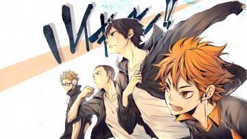 Картинка аниме haikyuu персонажи