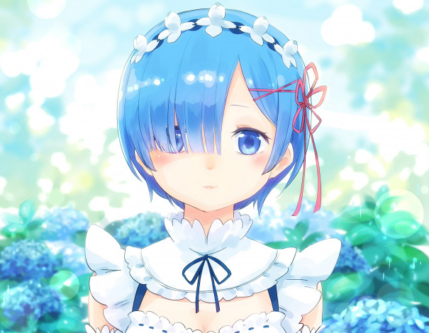 Обои картинки фото аниме, re,  zero kara hajimeru isekai seikatsu, девочка