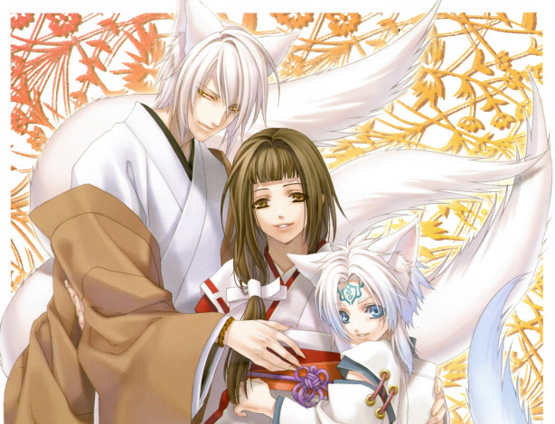 Обои картинки фото аниме, hiiro no kakera, мальчик, парень, девушка