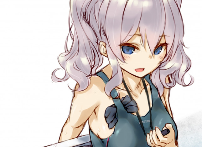 Обои картинки фото аниме, kantai collection, девушка