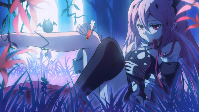 Обои картинки фото аниме, owari no seraph, krul, tepes