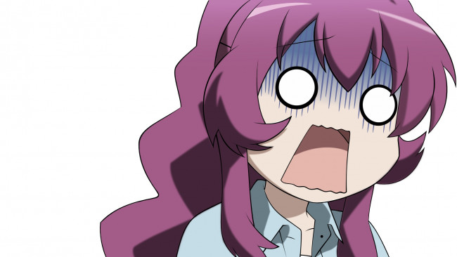 Обои картинки фото аниме, yuru yuri, фон, взгляд, девушка