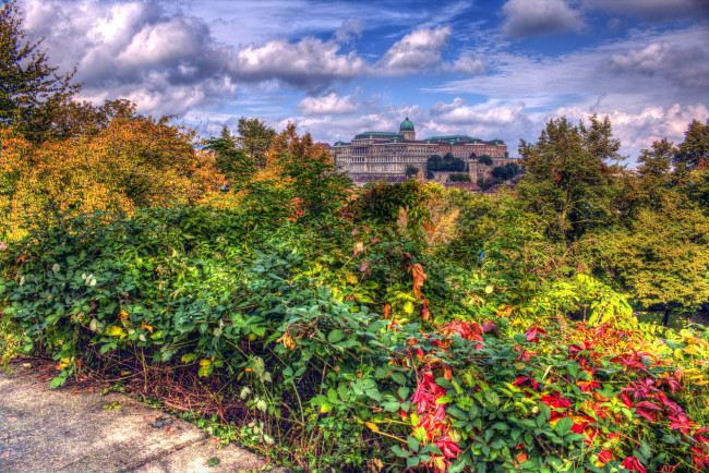 Обои картинки фото budapest, города, будапешт , венгрия, дворец