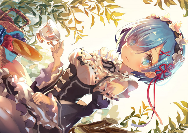 Обои картинки фото аниме, re,  zero kara hajimeru isekai seikatsu, девочка