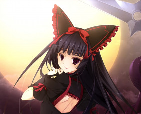 Картинка аниме gate девушка