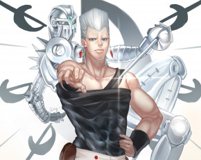 Картинка аниме jojo`s+bizarre+adventure парень