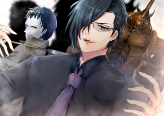 Картинка аниме one+punch+man парни