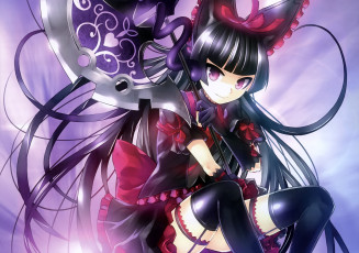 Картинка аниме gate девушка