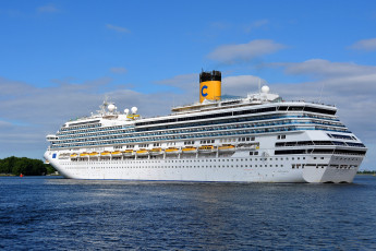 Картинка costa+magica корабли лайнеры лайнер круиз