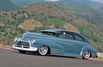 обоя 1946-chevrolet-fleetline, автомобили, custom classic car, chevrolet