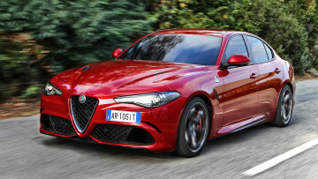 Картинка alfa+romeo+giulia+quadrifoglio+2017 автомобили alfa+romeo alfa romeo 2017 quadrifoglio giulia
