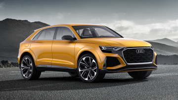 Картинка audi+q8+sport+concept+2018 автомобили audi q8 2018 concept sport