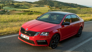 обоя skoda octavia rs 245 2018, автомобили, skoda, octavia, rs, 245, 2018