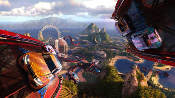 Картинка trackmania+2+lagoon видео+игры аркада гонки trackmania 2 lagoon