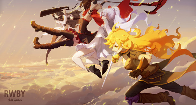 Обои картинки фото аниме, rwby