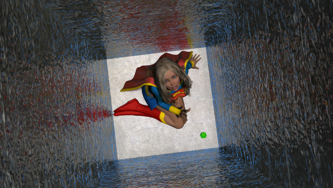 Обои картинки фото 3д графика, фантазия , fantasy, девушка, взгляд, фон