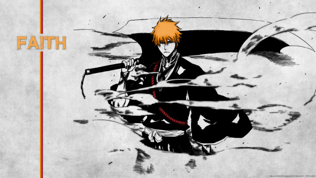 Обои картинки фото аниме, bleach, блич