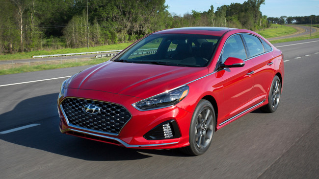 Обои картинки фото hyundai sonata 2-0t 2018, автомобили, hyundai, 2018, 2-0t, sonata