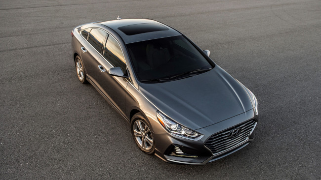 Обои картинки фото hyundai sonata 2018, автомобили, hyundai, 2018, sonata
