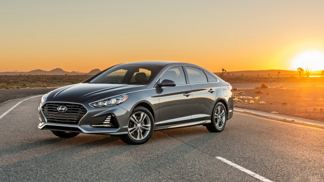 Обои картинки фото hyundai sonata 2018, автомобили, hyundai, 2018, sonata