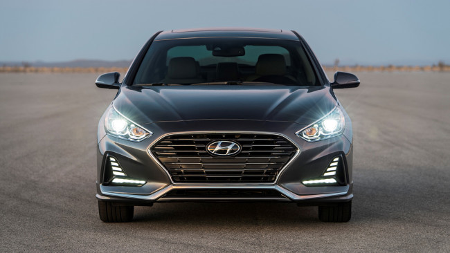 Обои картинки фото hyundai sonata 2018, автомобили, hyundai, 2018, sonata