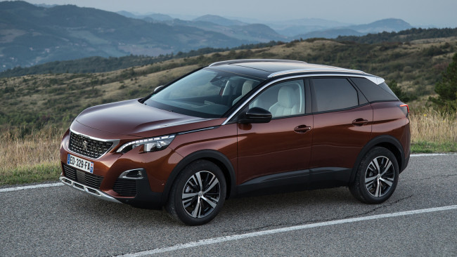 Обои картинки фото peugeot 3008 2017, автомобили, peugeot, 2017, 3008