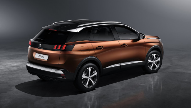 Обои картинки фото peugeot 3008 2017, автомобили, peugeot, 2017, 3008